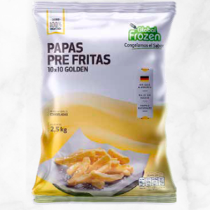 PAPAS PREFRITAS GOLD IMP 10X10 2,5KGX4